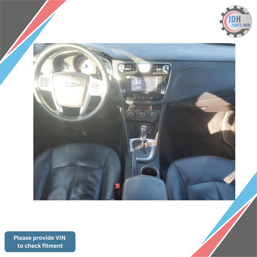 2013 Dodge Avenger AM-FM-CD-DVD-H<wbr/>DD Navigation UConnect Radio RHR OEM — view 4