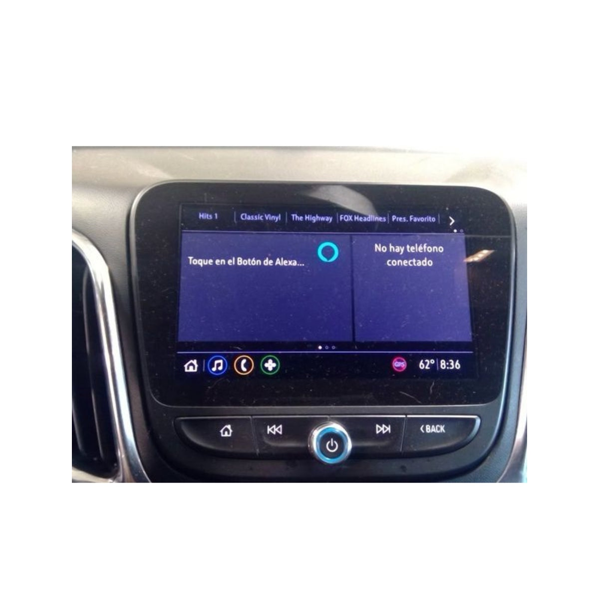 2019–2023 Chevrolet Equinox/Malibu Radio Info GPS TV 7" Front Center Display Screen — view 1