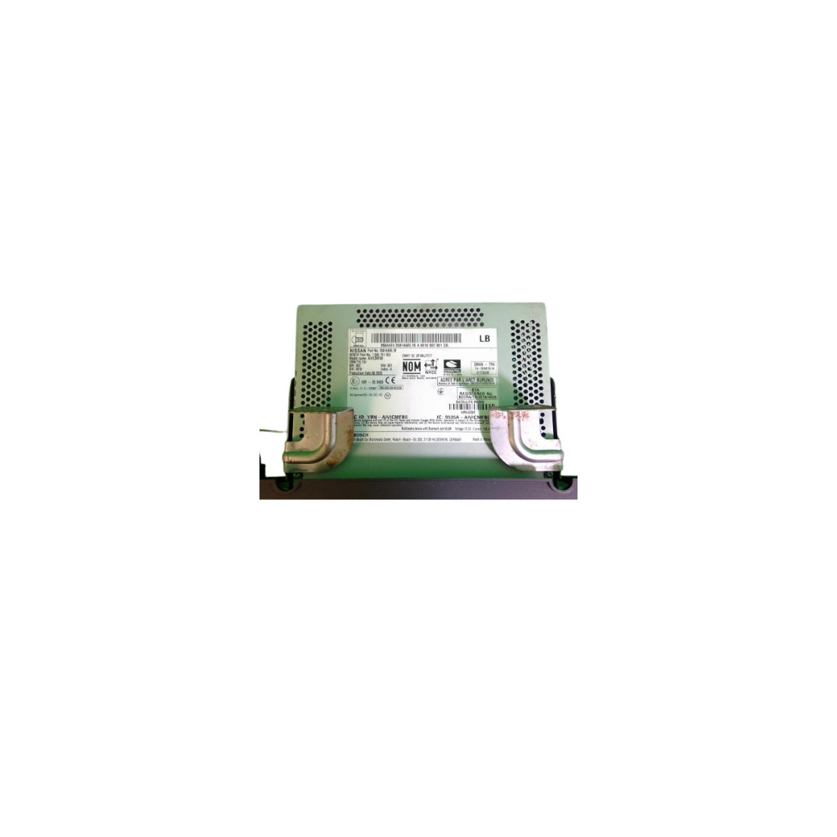2020‑2021 Nissan Versa 7″ Touch‑Screen Radio Stereo Receiver without Navigation — view 4