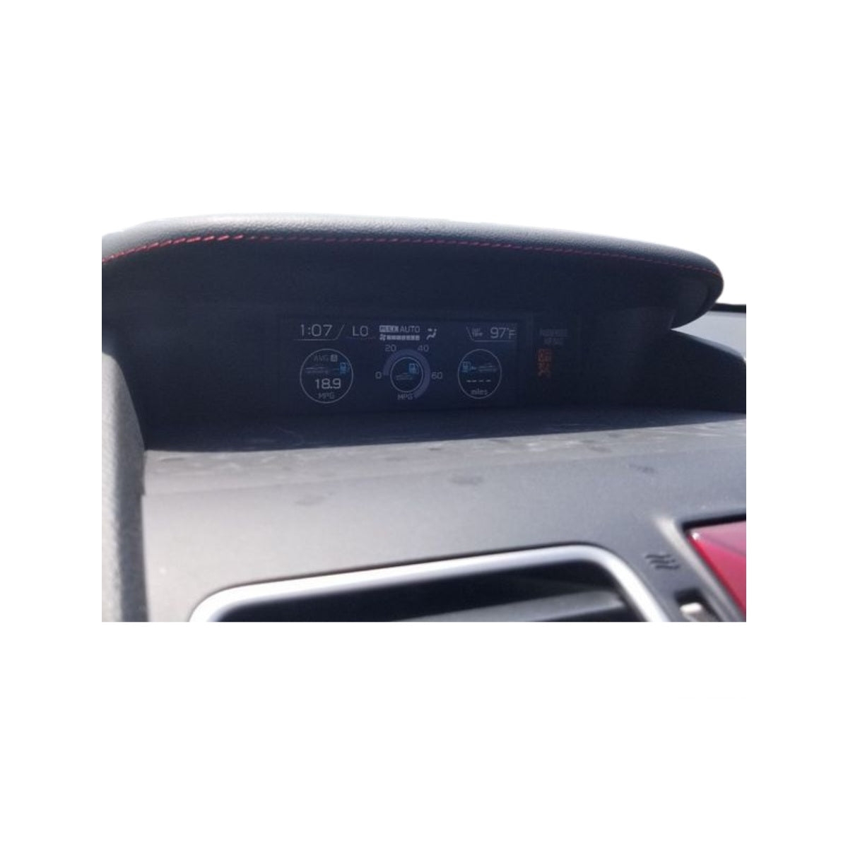 2018–2021 Subaru WRX Info GPS TV Upper Dash Display Screen 19 20 Unit — view 1