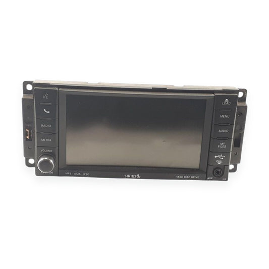 2011 Dodge Ram 1500 AM FM Radio Navigation Unit Display Screen OEM — used automotive part