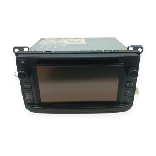 2012–2013 Toyota Corolla OEM CD Radio + 6.1" Display Screen — view 1