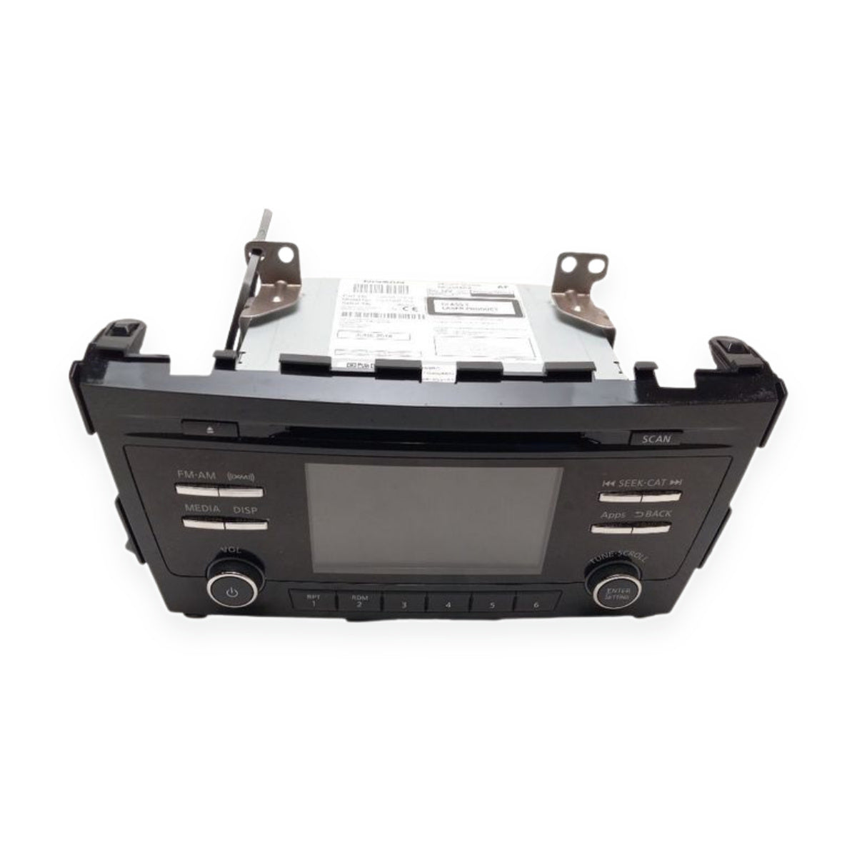 2013–2015 NISSAN ALTIMA SEDAN AM FM CD RADIO RECEIVER without NAVIGATION 5" DISPLAY — view 1