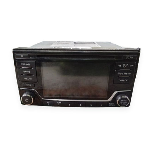 2017–2019 Nissan Sentra Radio Receiver Display Screen AM/FM/CD Player OEM — view 1