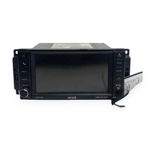 2012 Jeep Liberty AM FM CD AUX DVD Navigation Radio RHB W SATELLITE OEM 12 — view 1