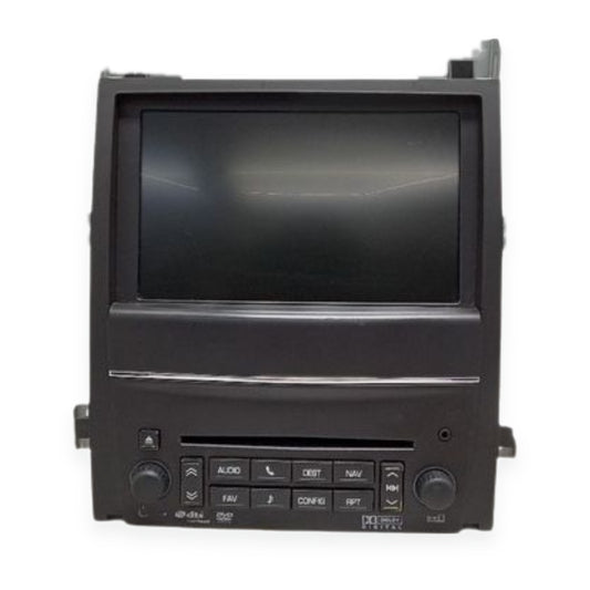 2011 Cadillac Escalade AM FM DVD Navigation Radio Receiver Display GMQ 11 — used automotive part
