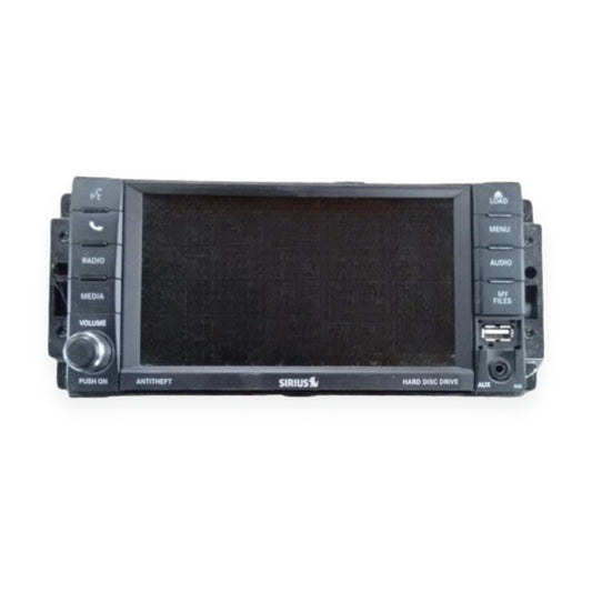 2012–2016 Chrysler Town & Country Multimedia with Satellite DVD Radio ID RBZ — used automotive part