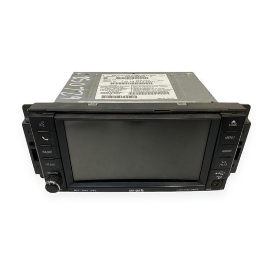 2009–2012 DODGE RAM 1500 Navigation Radio Receiver with Screen OEM P05064829AG — used automotive part