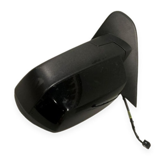 2014–2019 Chevrolet Silverado 1500 Left Driver Side View Door Mirror BLACK LH — used automotive part