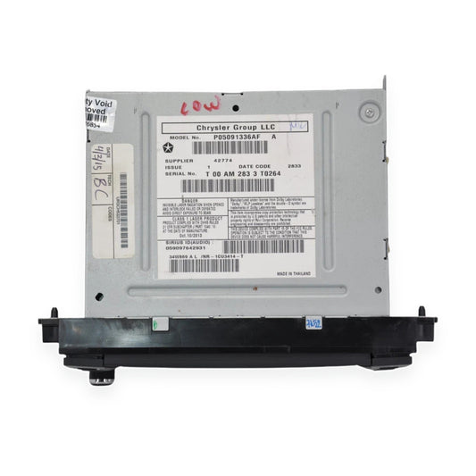 2011–2017 JEEP Dodge Challenger Chrysler Navigation 430n Radio Low RHB with CODE — used automotive part