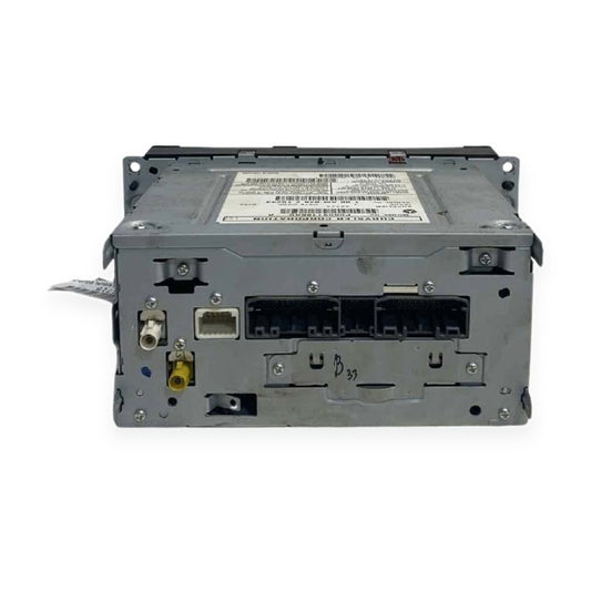 2012 Jeep Liberty AM FM CD AUX DVD Navigation Radio RHB W SATELLITE OEM 12 — used automotive part