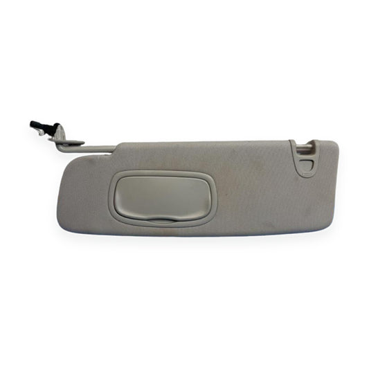 2018–2020 Chrysler Pacifica Left Driver Sun Visor With Illumination Gray — used automotive part