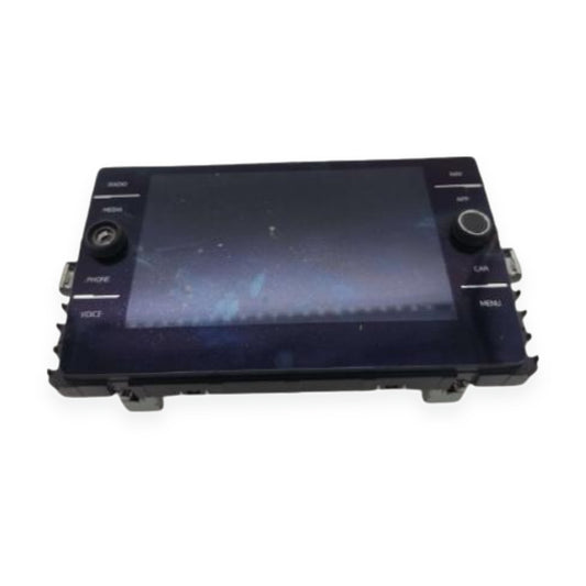 2018–2022 Volkswagen Tiguan Radio Information 8" Display Screen with Navigation — used automotive part