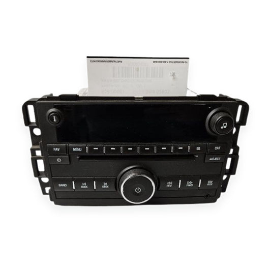 2007–2013 Chevrolet Silverado 1500 CD MP3 Player Radio Receiver — used automotive part