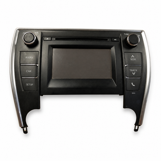 Used 2016–2017 Toyota Camry AM FM CD Radio Player Display Screen Face ID 100614