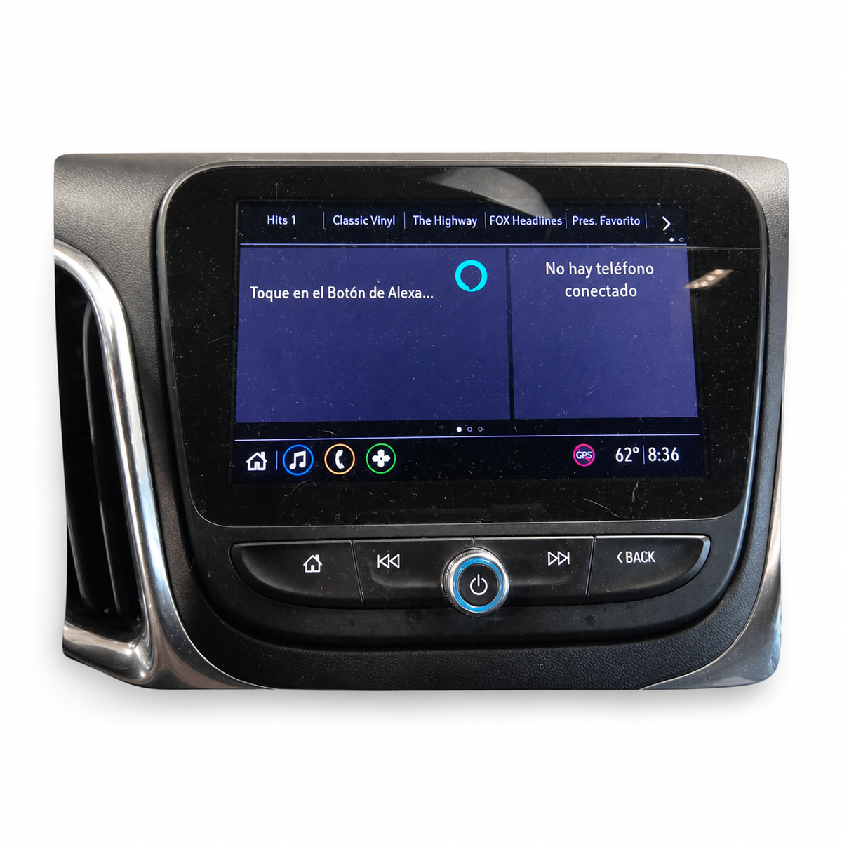 Used 2019–2023 Chevrolet Equinox/Malibu Radio Info GPS TV 7" Front Center Display Screen