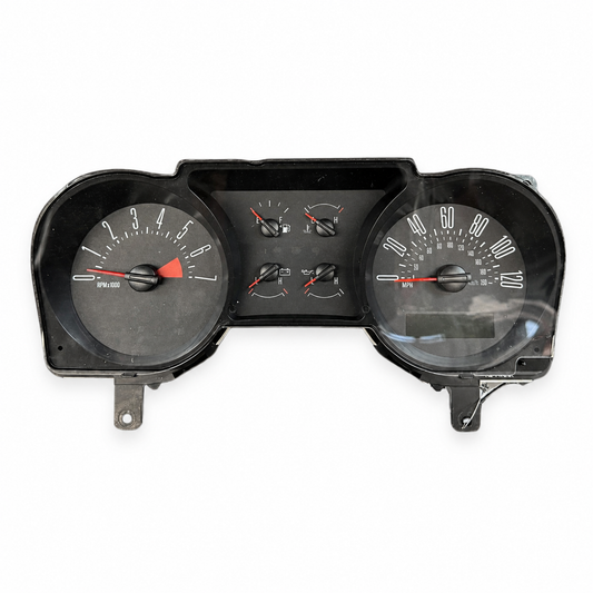 Used 2007–2009 Ford Mustang Speedometer Tachometer MPH Sohc 6 Gauge Cluster