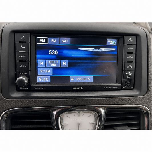 2013–2019 Dodge Caravan AM FM CD Navigation Radio Display Screen Rhb with Satellite