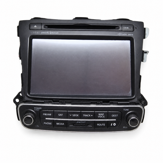 Used 2014–2015 Kia Sorento Radio Receiver Display NAV Screen