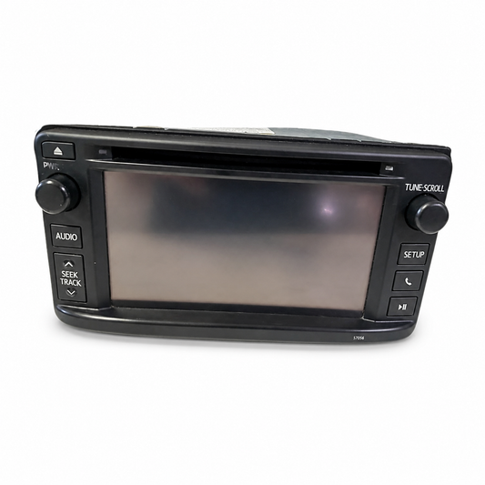 Used 2013 Toyota Corolla Radio CD Player with Display Screen 57056