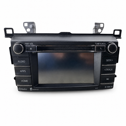 2016–2018 Toyota Rav4 AM FM CD Sirius Xm Audio Radio Player Display Screen OEM — RSP 006504