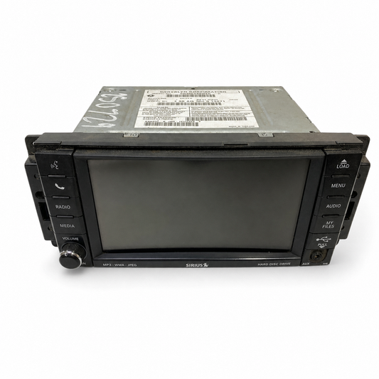 Used 2009–2012 Dodge RAM navigation radio receiver P05064829AG