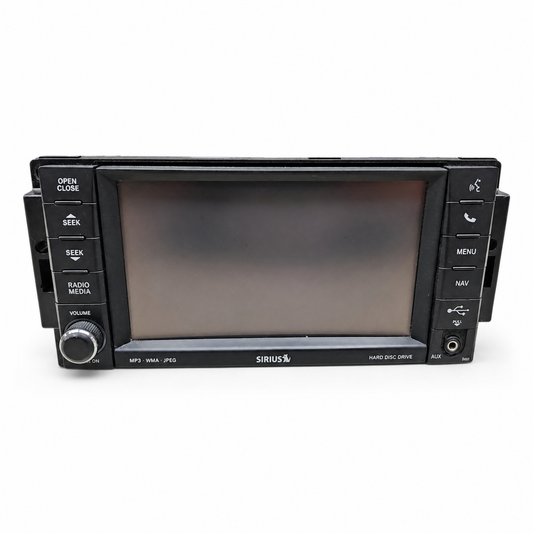 Used 2013–2014 Dodge Challenger UCONNECT navigation radio P05091656AE