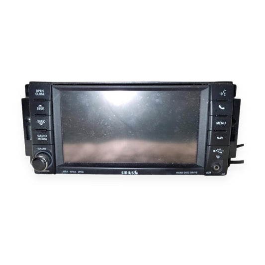 2013 Dodge Avenger AM-FM-CD-DVD-H<wbr/>DD Navigation UConnect Radio RHR OEM 13 — used automotive part