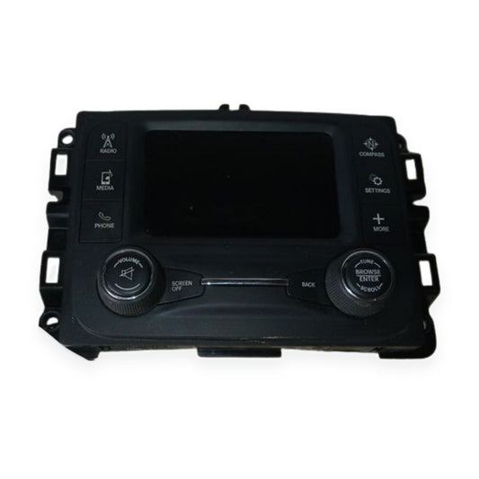 2015 Dodge Ram 1500 2500 5" Radio Receiver Head Unit with Satellite OEM — used automotive part