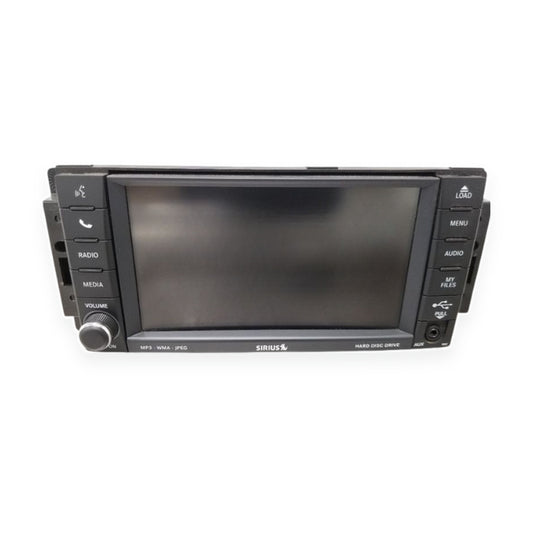 2010–2012 Dodge Ram 1500/2500 Pickup AM/FM/DVD Radio Receiver ID RBZ — used automotive part