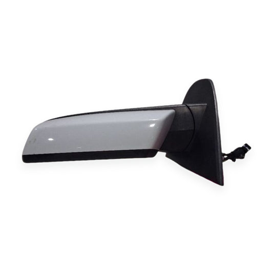 2014–2019 Chevrolet Silverado 1500 Left Driver Side View Door Mirror White LH — used automotive part