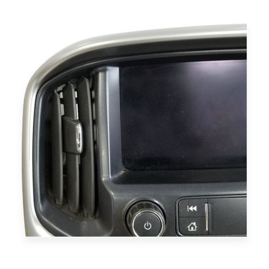 2018–2022 Chevrolet Colorado Radio Control Panel 8" Display Touch Screen 19 20 — used automotive part