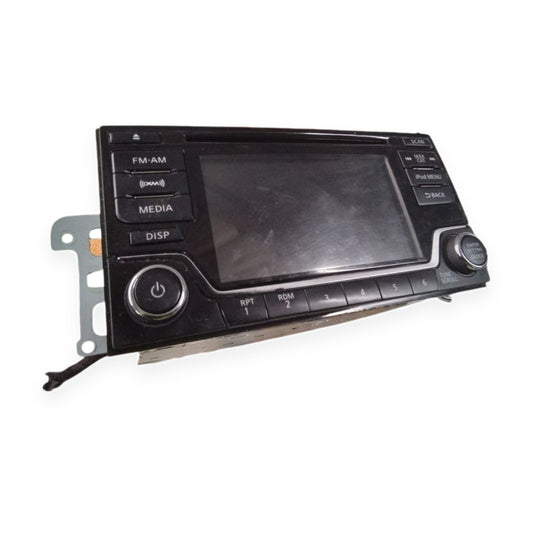 2017–2019 Nissan Sentra Radio Receiver Display Screen AM/FM/CD Player OEM — used automotive part