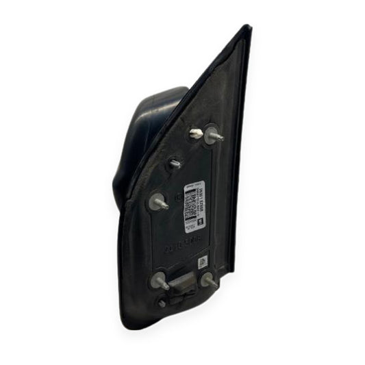 2017–2023 Nissan Titan Right Passenger Side Manual Mirror Assembly Black — used automotive part