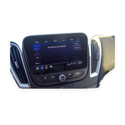2021–2024 Chevrolet Malibu Radio Dash Mounted Display Screen ID 84712142 — used automotive part
