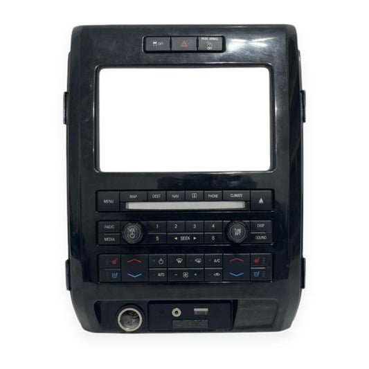 2011–2012 Ford F150 Receiver Control Panel 8" Touchscreen OEM — used automotive part