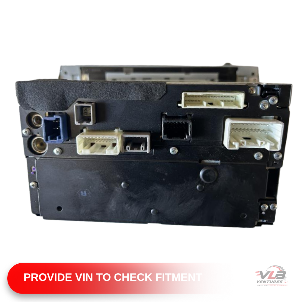 2007–2009 TOYOTA CAMRY HYBRID AM FM NAVIGATION SAT MP3/CD/DVD PLAYER RADIO E7011 — view 4