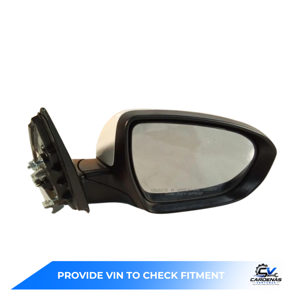 2014–2016 Kia Optima Right Passenger Side View Door Mirror White — view 3