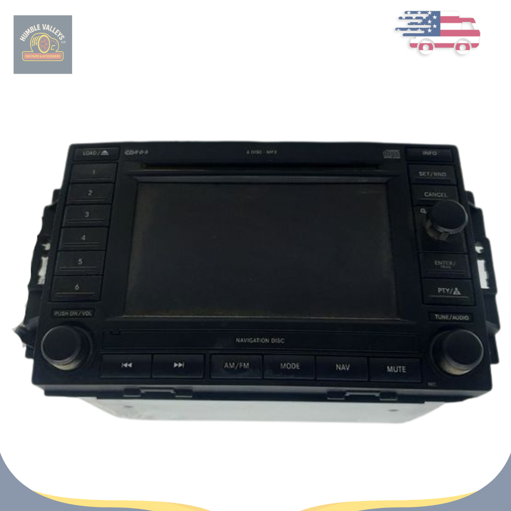 2005–2007 Chrysler 300 Charger Radio Receiver Display Option REC OEM — view 1