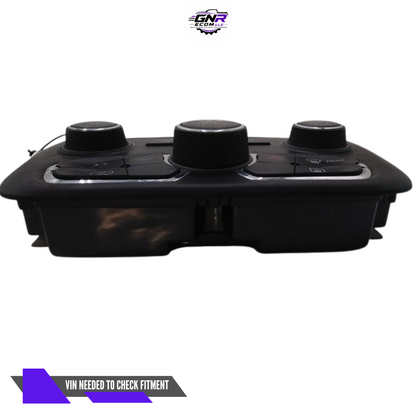 2013–2023 Dodge Ram 1500 2500 3500 A/C AC Heater Temperature Controls Bezel — view 4