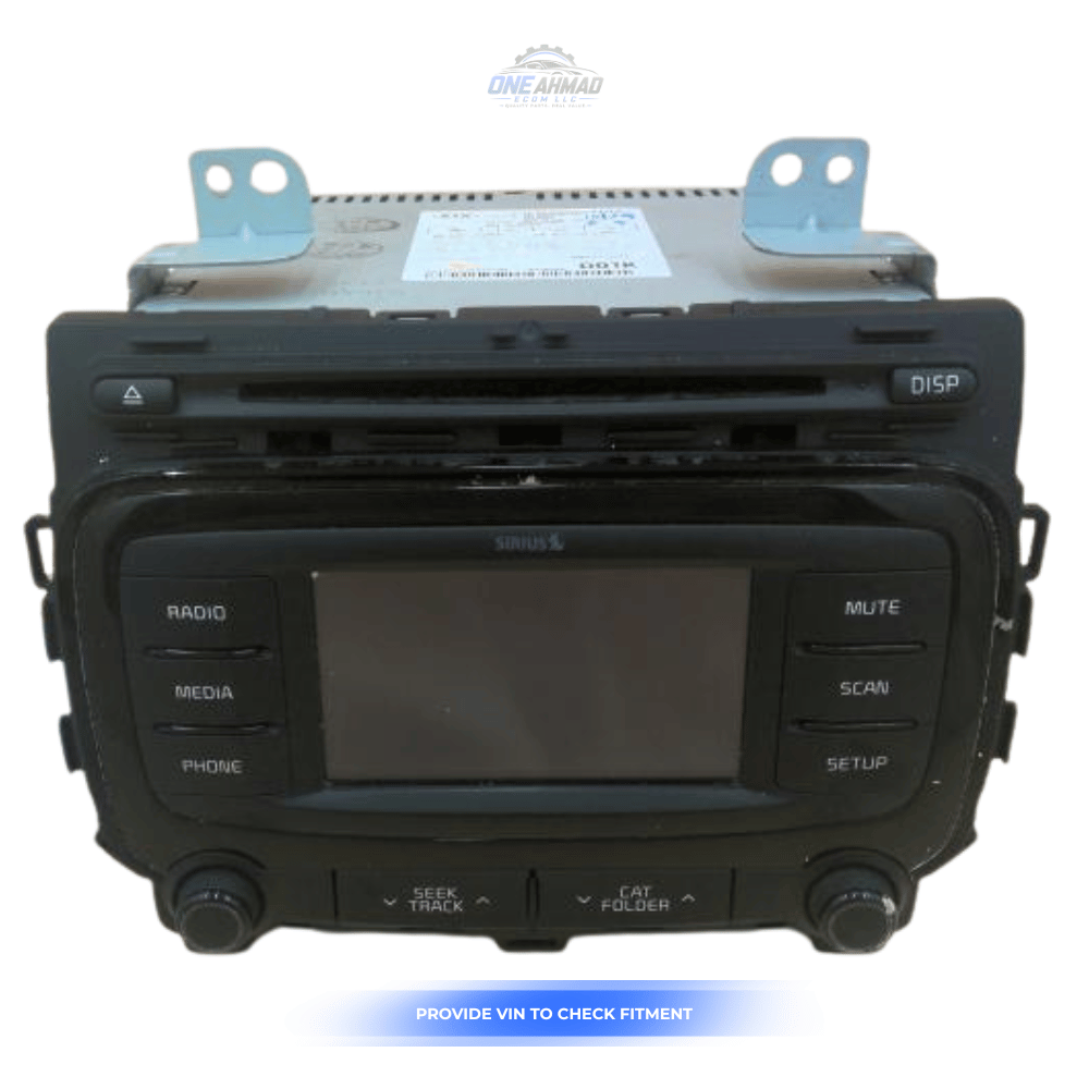 2017–2018 Kia Forte Radio Equiment AM FM without Touch Display Screen OEM — view 2