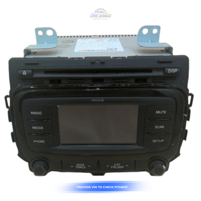 2017–2018 Kia Forte Radio Equiment AM FM without Touch Display Screen OEM — view 2