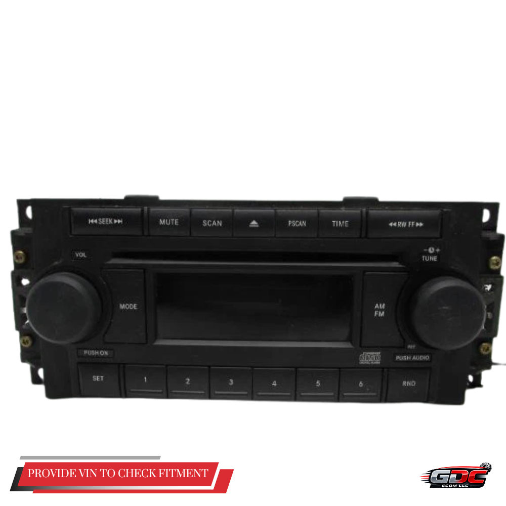 2005–2007 Jeep Grand Cherokee Radio Receiver REF OEM — view 1
