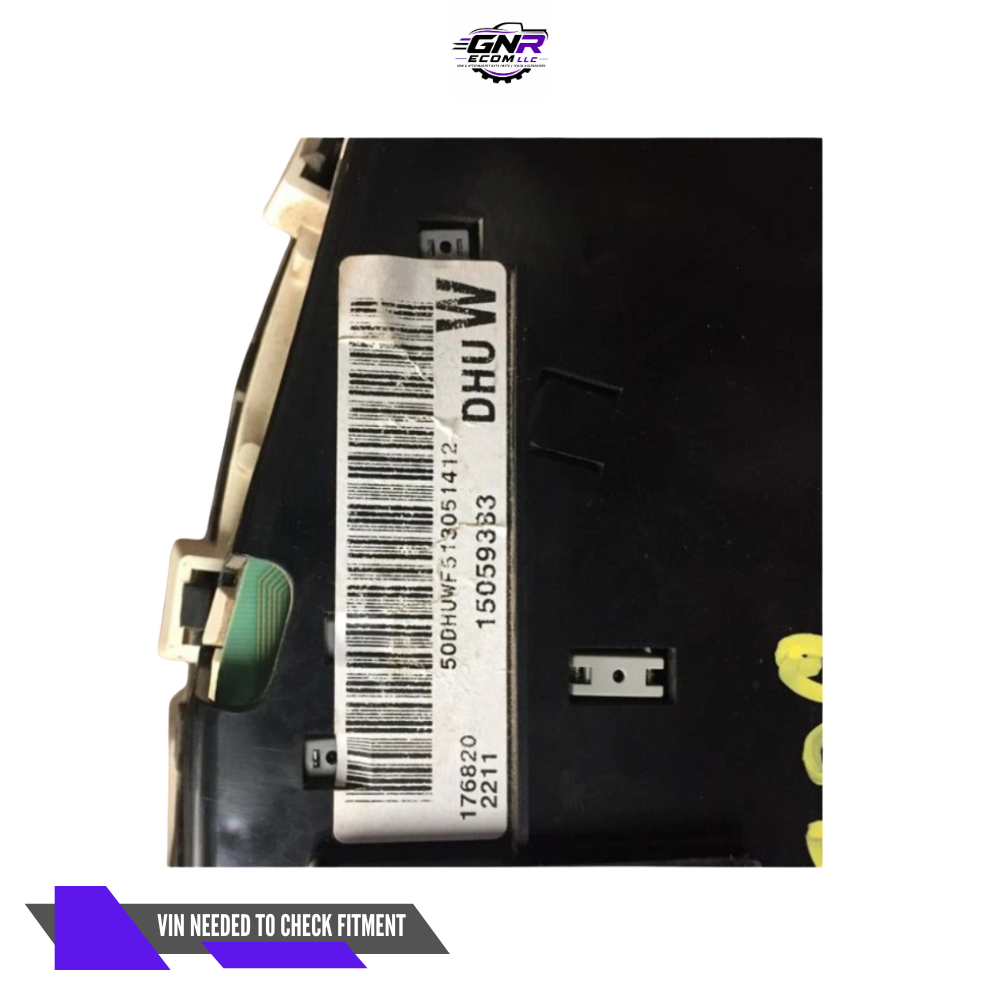 2001–2002 Chevrolet Silverado 2500 Speedometer Head Cluster OEM — view 4
