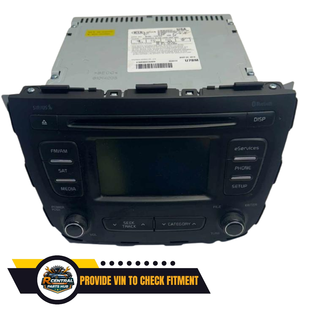 2014–2015 Kia Sorento CD MP3 Player Radio Media Receiver with Satellite & UVO OEM — view 1