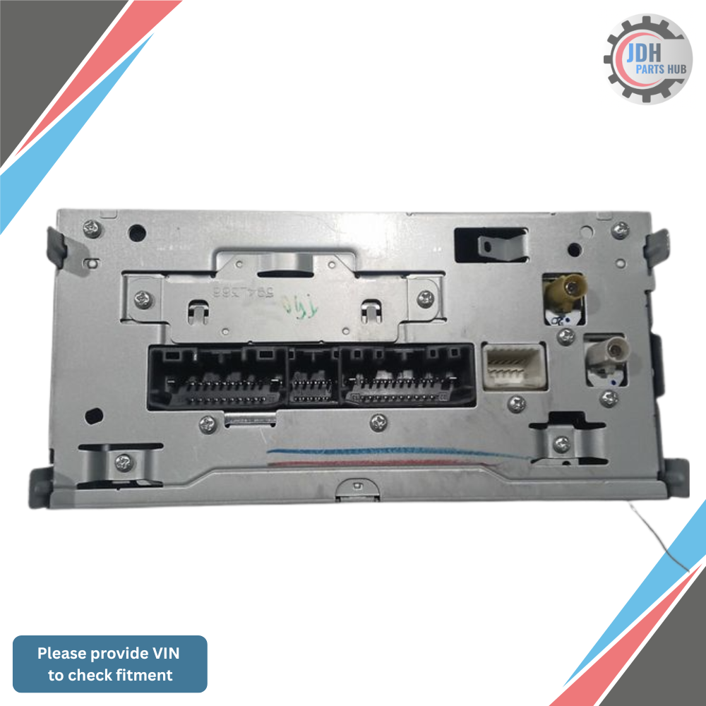 2012–2019 Chrysler Town & Country Radio MULTIMEDIA SATELLITE AM FM CD RBZ OEM — view 3