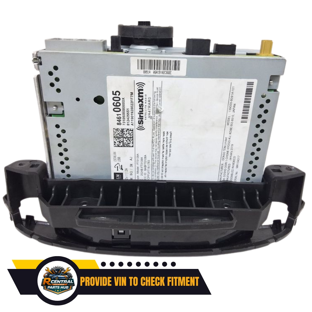 2018–2020 Chevrolet Sonic AM FM Radio Receiver Display Screen OEM — view 3