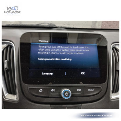 2019–2023 Chevrolet Malibu Dash Mounted Information Display Screen OEM — view 2