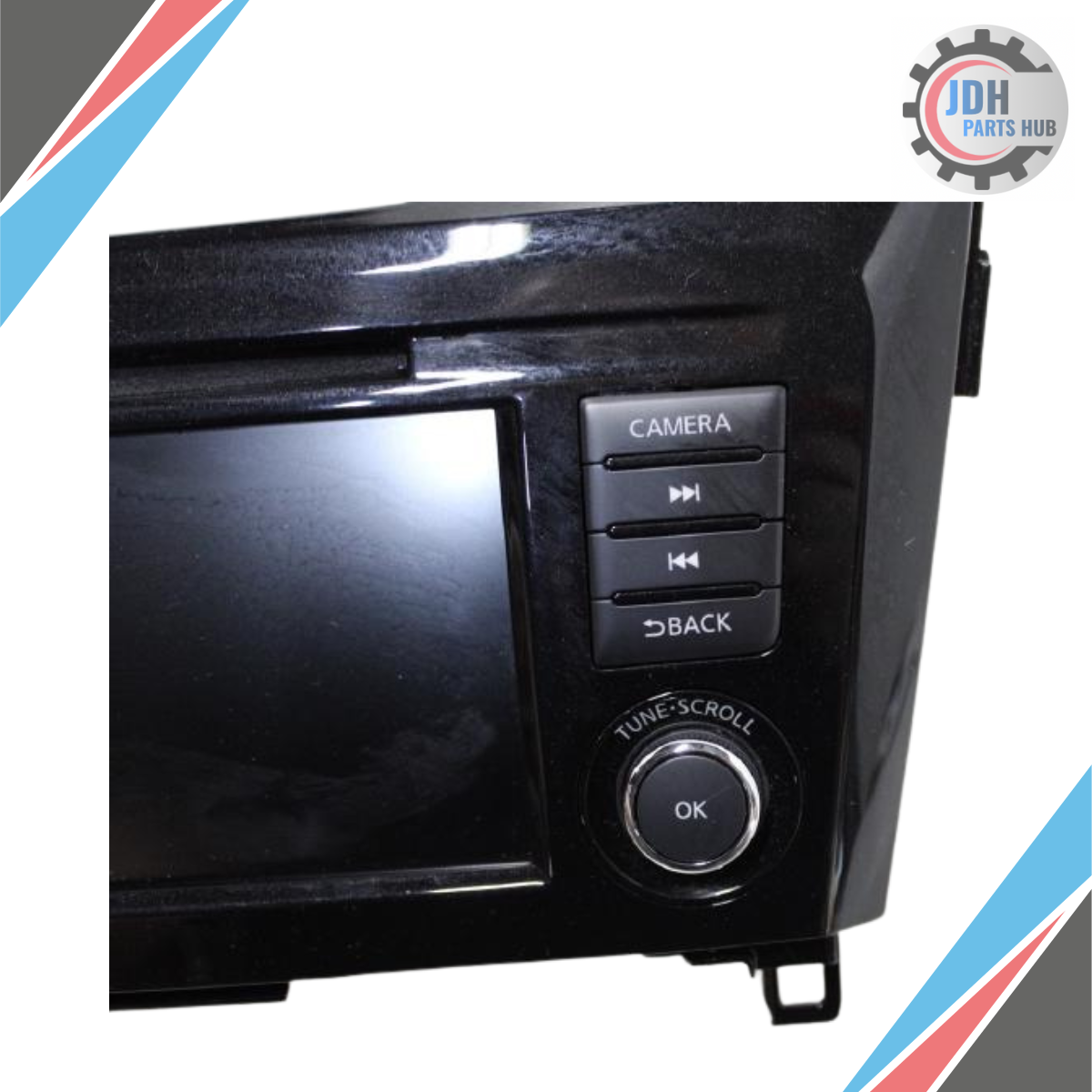 2018–2020 Nissan Rogue Radio Navigation Receiver Display Screen OEM — view 2