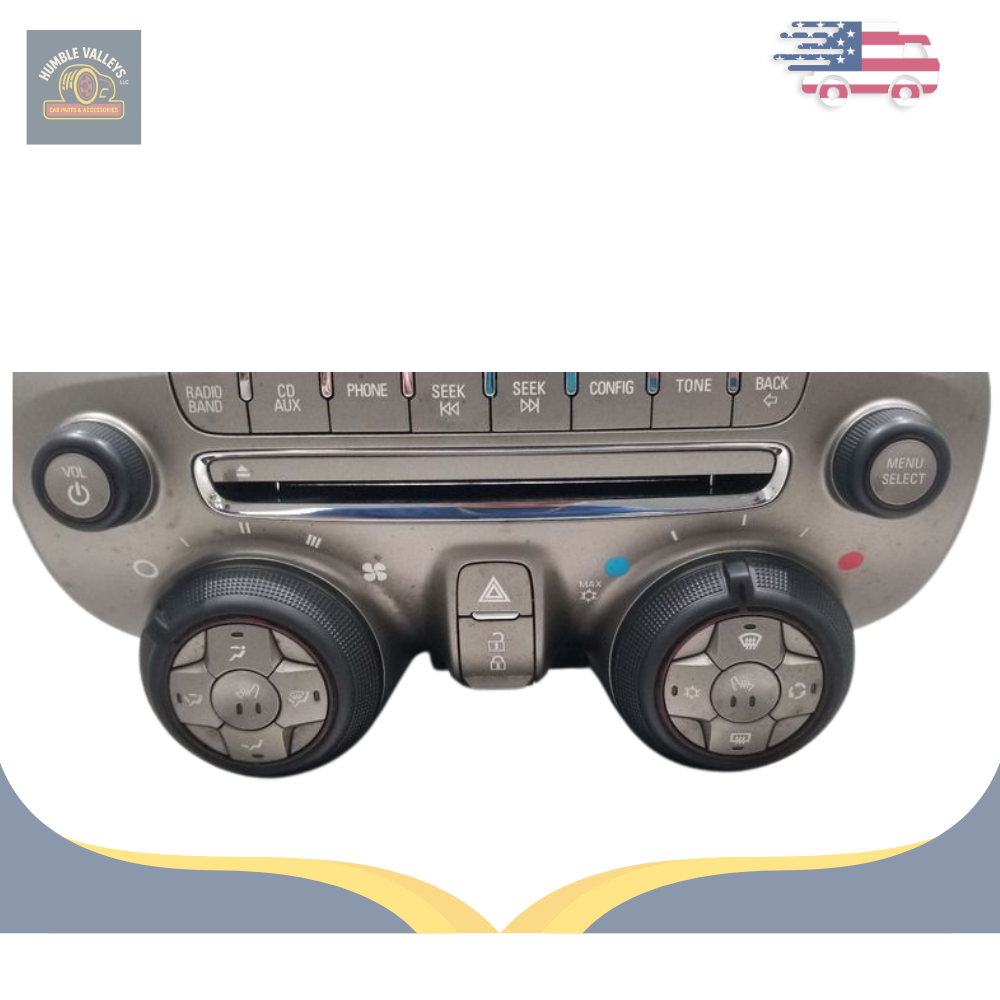 2010–2012 Chevrolet Camaro Radio Control Panel KA1 10 11 12 — view 4